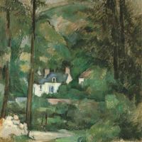 Paul C Zanne Maisons Dans La Verdure C. 1881