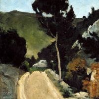 Paul Cezanne La Route Tournante En Provence C. 1866