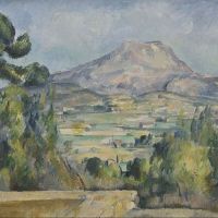 Paul Cezanne Montagne Sainte-victoire Ca.1890