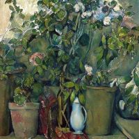 Paul Cezanne Potted Plants 1890