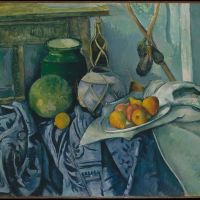 Paul Cezanne Still Life With A Ginger Jar And Eggplants 1893-94