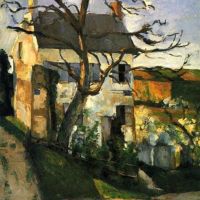 Paul Cezanne The House And The Tree C.1874