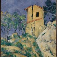 Paul Cezanne The House With The Cracked Walls 1892 94