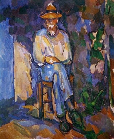 art oil painting reproduction of  Paul Cezanne The Old Gardener 1906 museum quality handmade
