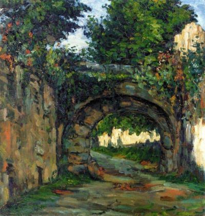 art oil painting reproduction of  Paul Cezanne The Vault - 1864 museum quality handmade