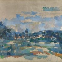 Paul Cezanne Turning Road Route Tournante C. 1905