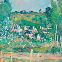 Paul Cezanne Vue Auvers-sur-oise La Barrie Re 1873