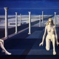 Paul Delvaux Dialogue