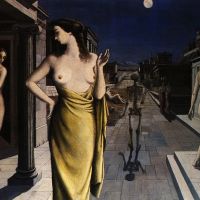 Paul Delvaux Lunar City