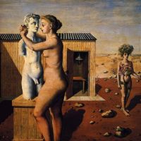Paul Delvaux Pygmallion