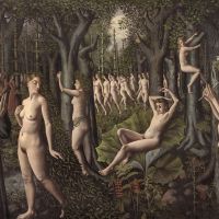 Paul Delvaux The Awakening Of The Forest