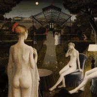 Paul Delvaux The Garden