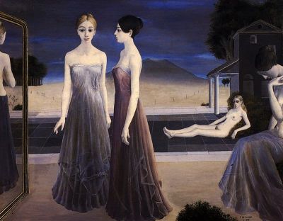 art oil painting reproduction of  Paul Delvaux The Next museum quality handmade