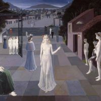 Paul Delvaux The Road To Rome