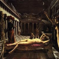 Paul Delvaux The Sleeping Venus