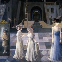 Paul Delvaux The Tunnel