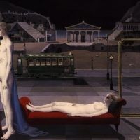 Paul Delvaux The Visit To Ephesus