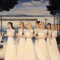 Paul Delvaux The Wise Virgins