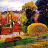 Paul Gauguin Ferme En Bretagne