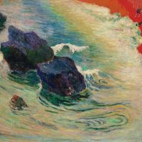 Paul Gauguin La Vague 1888