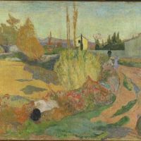 Paul Gauguin Landscape From Arles 1888