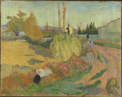 art oil painting reproduction of  Paul Gauguin Landscape From Arles 1888 museum quality handmade