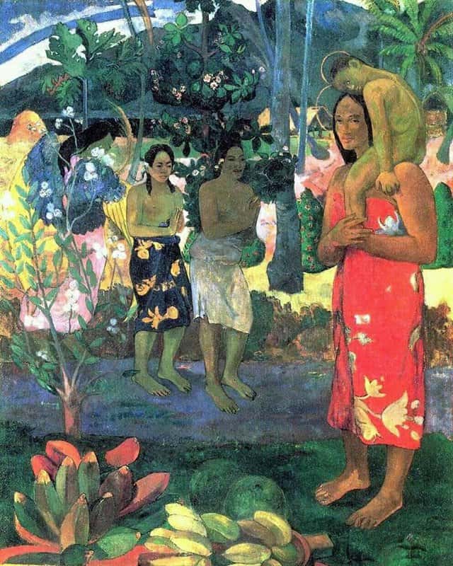 Paul Gauguin Le Orana Maria Ave Maria 1891 museum quality