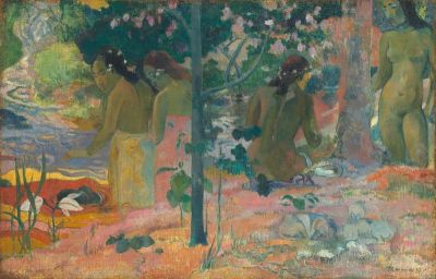 art oil painting reproduction of  Paul Gauguin Les Baigneuses 1897 museum quality handmade