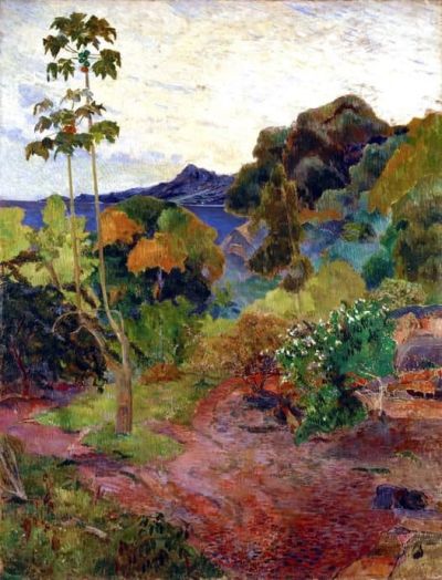art oil painting reproduction of  Paul Gauguin Martinique Landscape 1887 museum quality handmade