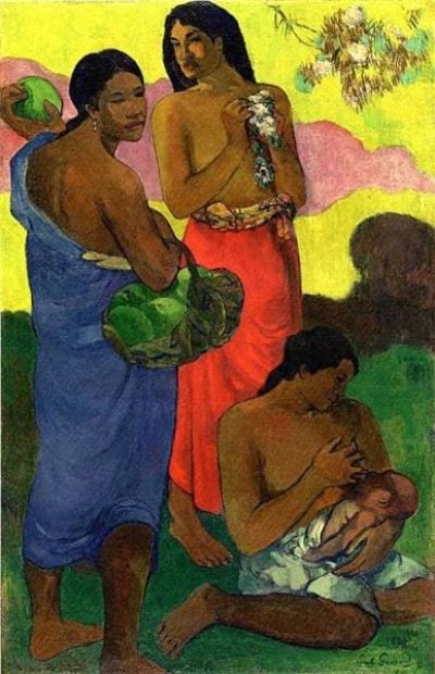 art oil painting reproduction of  Paul Gauguin Maternite Ii 1899 museum quality handmade