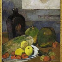 Paul Gauguin Nature Morte L Esquisse De Delacroix 1887