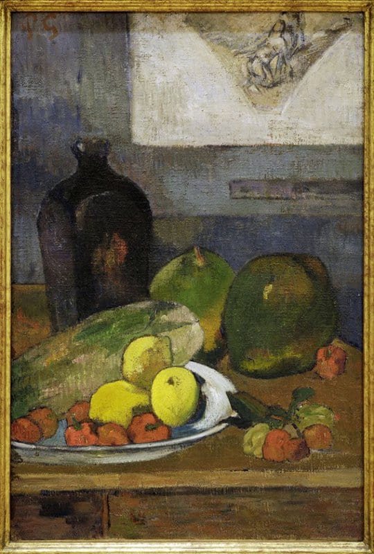 Paul Gauguin Nature Morte L Esquisse De Delacroix 1887 museum quality