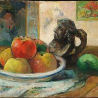 Paul Gauguin Pommes Poire Et C Ramique 1889