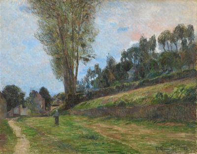 art oil painting reproduction of  Paul Gauguin Street In Rouen 1884 museum quality handmade