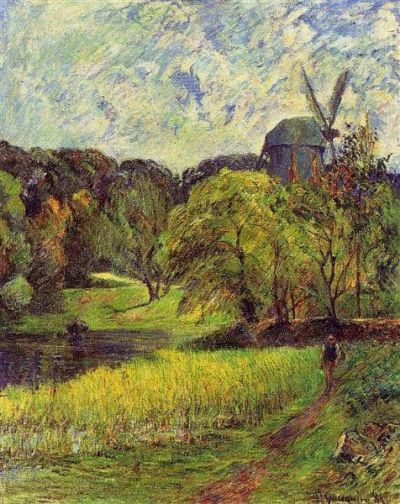 art oil painting reproduction of  Paul Gauguin The Queen S Mill 1881 museum quality handmade