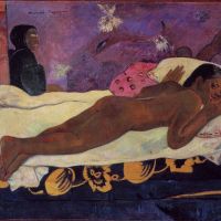 Paul Gauguin The Spirit Of The Dead Keeps Watch Manao Tupapau - 1892