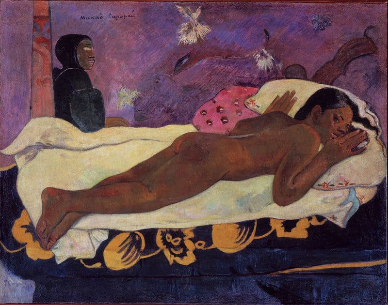 Paul Gauguin The Spirit Of The Dead Keeps Watch Manao Tupapau - 1892 museum quality