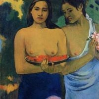 Paul Gauguin Two Tahitian Women 1899