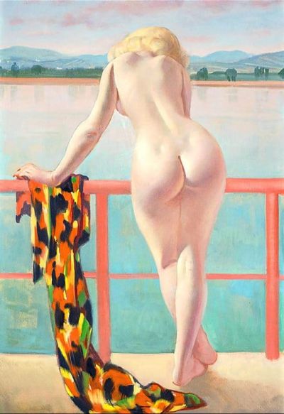 art oil painting reproduction of  Paul Molnar Portrait 30-40 museum quality handmade