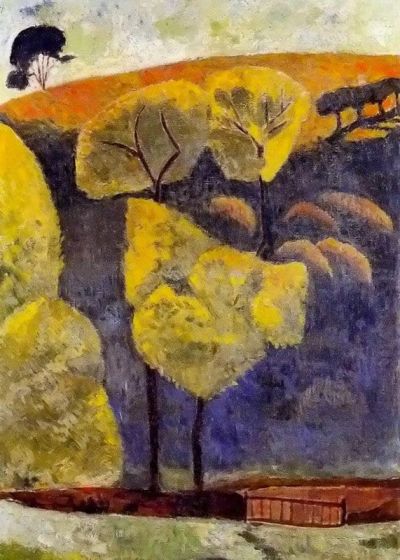art oil painting reproduction of  Paul Serusier The Blue Valley - 1906 museum quality handmade