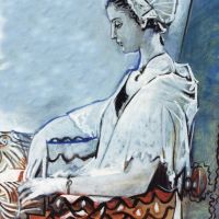 Paule De Lazerme En Catalane By Pablo Picasso