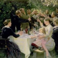 Peder Severin Kr Yer Hipp Hipp Hurra 1887