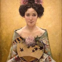Pedro Saenz Chrysanthemums 1900