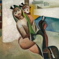 Percy Wyndham Lewis Beach Babies - 1933
