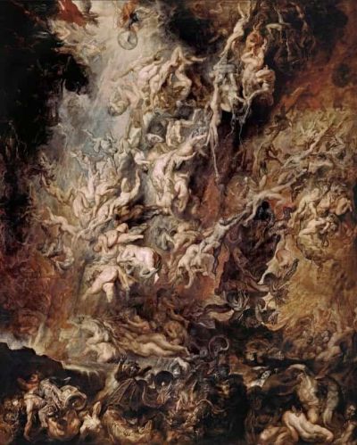 art oil painting reproduction of  Peter Paul Rubens The Fall Of The Damned museum quality handmade