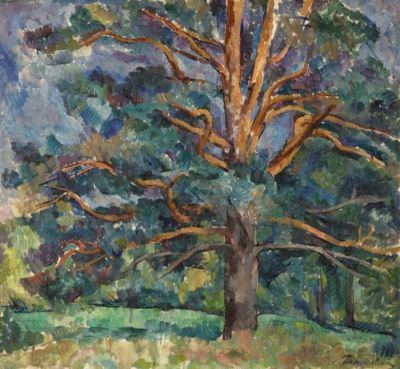 art oil painting reproduction of  Petr Konchalovsky - Pines 1920 museum quality handmade