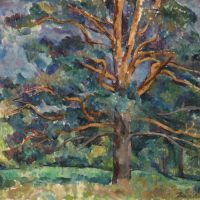 Petr Konchalovsky - Pines 1920 Hand Painted Reproduction