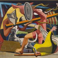 Philip Guston Gladiators 1940