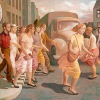 Philip Surrey The Pedestrians Ca. 1952