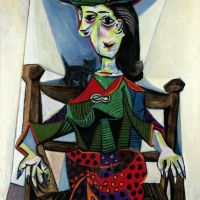 Picasso Dora Maar With Cat